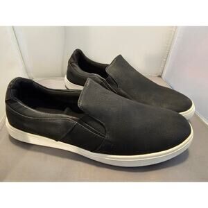 Aldo Black Slip On Loafers - Mens Size 44 (US 11) - Made in Italy - Never Worn